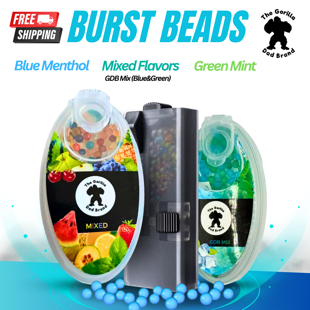 Ice Blast / Black Ice Burst Beads Options